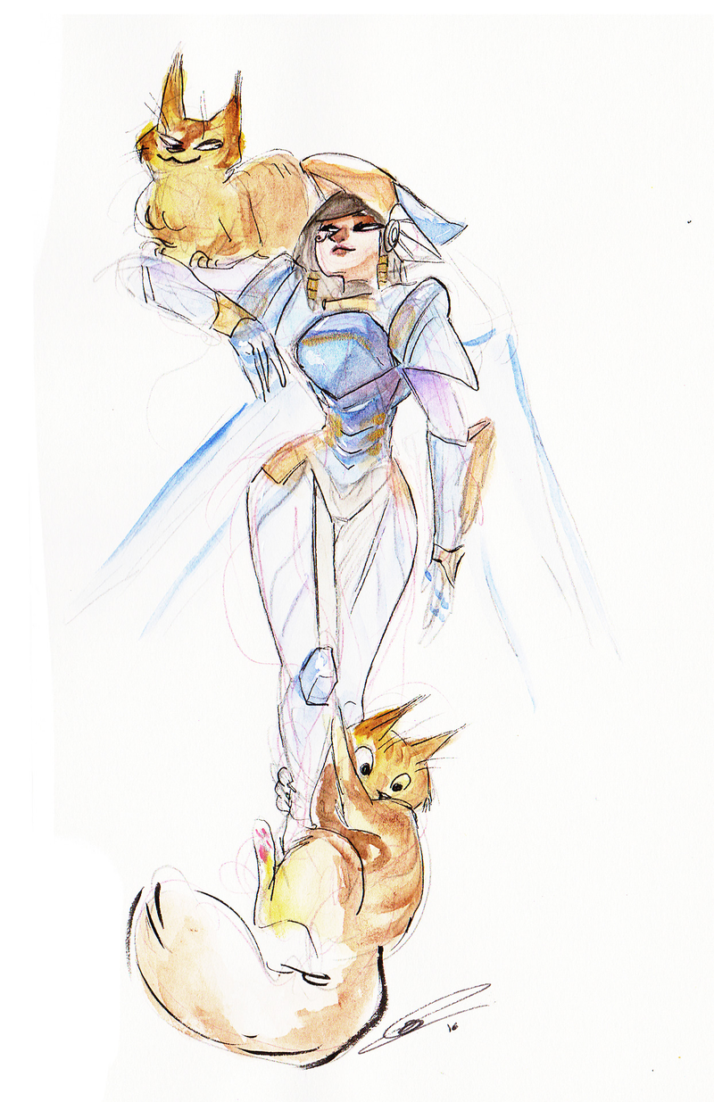 Illustration for article titled Overwatch, But Also With Cats